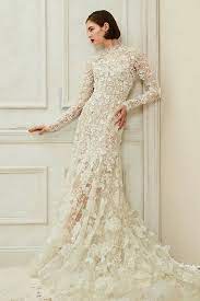 2019 Autumn Winter Wedding Dress Oscar De La Renta Which Is A World Famous Brand With Its Nig Wedding Dress Guide Wedding Dress Long Sleeve Bridal Dresses