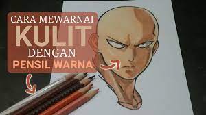 Teknik mewarnai gambar wajah dengan pensil warna jcp. Cara Mewarnai Kulit Anime Pakai Pensil Warna Color Pencil Illustration Youtube