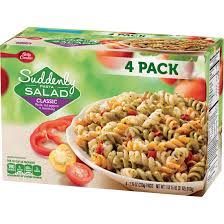 Serve pasta in a large salad bowl or on individual plates and top with vegetable mixture and goat cheese. Betty Crocker Suddenly Pasta Salad Bjs Wholesale Club