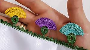Yelpaze Oya Modeli Oya Ornekleri Tig Desenleri Tig Isleri