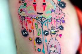 My neighbour totoro is a japanese film released on 1988 that made the concept of totoro famous. 27 Studio Ghibli Tattoos That Ll Make Your Heart Croon