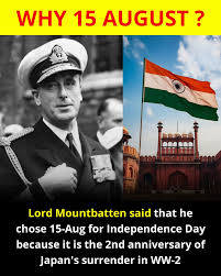 Did you know? It was Lord Mountbatten ...