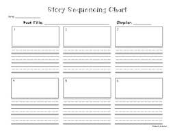Freebie Story Sequencing Chart Graphic Organizer For