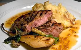 Suss Marinierte Kalbssteaks Mit Birnen Senf Sauce Rezept Rezepte Mit Bildern Fur Die Anspruchsvolle Hobbykuche Lebensmittel Essen Rezepte Fleisch Gerichte