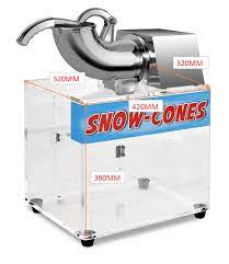 How much is a snow cone machine. Commercial Blender Snow Cone Machine Electric Sala Portable Shaver Ice Crusher Buy Stainless Steel Ice Crusher Machine Family School Church Kids Camp Restaurants Bars Ice Crusher Electric Snow Cone Maker Product On Alibaba Com