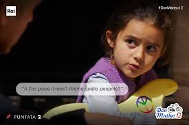 Questa bambina rock ci piace un sacco!!!!!! 😍 🎸 😍 🤟🏻 #DonMatteo12