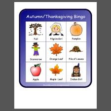 Check spelling or type a new query. Autumn Thanksgiving Bingo