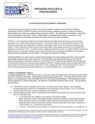 Emblemhealth and our companies ghi and hip have a single overriding mission: Husky Health Continuous Positive Airway Pressure Policy