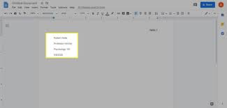 Text cleaner removes the area you select. How To Do Mla Format On Google Docs