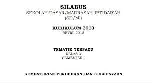 Maybe you would like to learn more about one of these? Silabus Kelas 3 Sd Mi Kurikulum 13 Revisi 2018