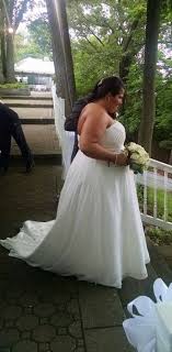 Our empire waist wedding dresses come in many different shop empire waist wedding gowns at david's bridal to find your perfect dress today. David S Bridal Chiffon Empire Waist Plus Size Wedding Dress Used Wedding Dress Save 65 Stillwhite