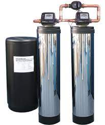 Twin Alternating Water Softeners With Metered Valves Applied Membranes Inc