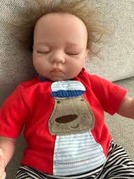 Charlotte By Simon Laurens DDAC #2 2008 Realistic Reborn Baby Boy Doll  Sleeping Baby Dolls