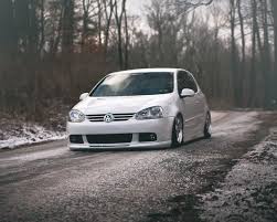 Download Wallpaper 1280x1024 Volkswagen Golf Gti Tuning White Standard 5 4 Hd Background