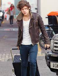 Log In Harry Styles Jeans Leather Jacket Outfit Quotes