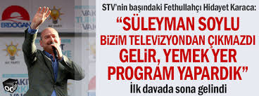 Hidayet karaca, 18 ağustus 1963 tarihinde çankırı'da doğmuştur. Stv Nin Basindaki Fethullahci Hidayet Karaca Suleyman Soylu Bizim Televizyondan Cikmazdi Gelir Yemek Yer Program Yapardik
