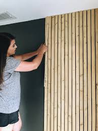 Diy Wood Slat Wall Within The Grove Wood Slat Wall Slat Wall Wood Wall Covering