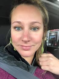 What is wrong with Jackie's makeup she looks painted orange