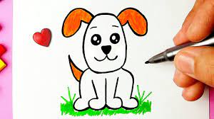 Desenhar estilo manga i : Como Desenhar Um Cachorro Fofo Desenhos Kawaii Desenho Para Desenhar Youtube