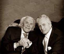 Actor kirk douglas brought his formidable chin and talent to classic movies such as 'spartacus' and 'the bad and the beautiful.' he's also the father of actor michael after stints in the u.s. Michael Douglas Remembers Dad Kirk Rsquo S Emotional Final Birthday At 103 People Com