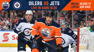 The meeting of these teams at the bell mts arena will take place. Watch Live And Game Blog Oilers Vs Jets Nhl Com
