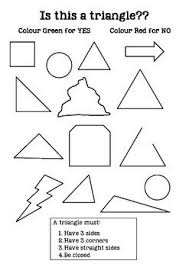Is This A Triangle Worksheet 2d Shapes Triangle Worksheet Worksheets Persuasive Writing Prompts
