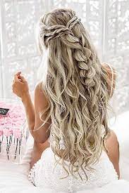 If you think that prom hairstyles down are too simple for such a special event in your life, then you should definitely look through our photo gallery. Creating Any Hairstyle With Long Hair Is Always A Matter Of Struggling Not It But For Your Upcoming Prom Ni Hair Styles Long Hair Styles Cute Prom Hairstyles