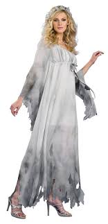 Ghost Costumes Pretty Ghost Woman Costume Halloweencostumes4u Com Ghost Costume Women Dead Bride Costume Ghost Bride Costume