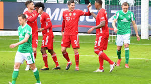 Bayern munich striker robert lewandowski wins a fifth torjägerkanone as the bundesliga's top scorer for the third season in a row, six goals ahead of timo werner of rb leipzig in second, while borussia dortmund's erling haaland finished sixth highest despite only joining the club in january. Robert Lewandowski Climbed To Second Place In All Time Bundesliga Scorers Football24 News English
