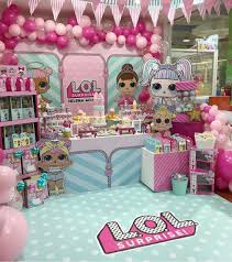 Lol Surprise Dolls Birthday Party Birthday Surprise Party Surprise Party Decorations Birthday Party Themes