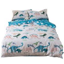 Product title twin dinosaur navy boys bedding set, beautiful micro. Kids Home Store Twin Merryfeel 100 Cotton Dinosaur Print Sheet Set For Kids Bedding Kids Bedding