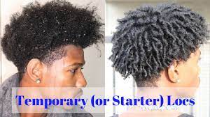 The artificial coils or curls create an immense effect on your hair and appearance after wearing this hairstyle. Easy Finger Coils For Natural Men Aka Temporary Or Starter Locs Youtube