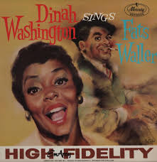 DINAH WASHINGTON Dinah Washington Sings Fats Waller MERCURY MG-36119 Mono  LP