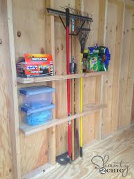 If the wall has a window or door, the opening should include a king stud to support the window or door header. Shed Organization Idea Shanty 2 Chic