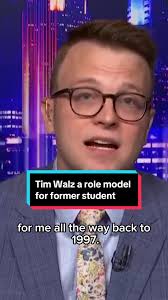 A former student at Mankato West High School, where Gov. Tim Walz and his  wife Gwen taught for years, reflects