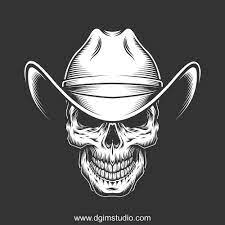Skull Creator Cowboy Tattoos Skull Tattoo Design Skull Art Drawing