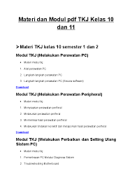 Check spelling or type a new query. Doc Materi Dan Modul Pdf Tkj Kelas 10 Dan 11 Docx Fendi Waloyo Academia Edu