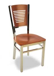 Product details the upholstered seat and. Restaurant Wood Metal Chairs The Chair Market