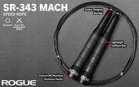 The top of the handle, where the cable meets the handle, should reach your armpit. Speed Ropes Rogue S Fastest Jump Ropes