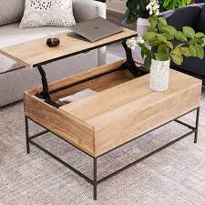 Buy products such as modern small space lift top coffee table with 3 storage compartments, multipel colors at walmart and save. Industrial Storage Pop Up Coffee Table