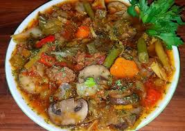 Then, add the beef cubes. Recipe Of Homemade Mike S Low Carb Calorie Vegetable Beef Soup Chicken Recipes Cf