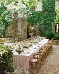 An Elegant Garden Wedding In Southern France Garden Wedding Reception Courtyard Wedding Outdoor Wedding Centerpieces