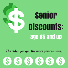 senior discounts: age 55