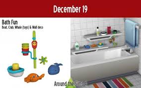 Around The Sims 4 Bath Fun Sims