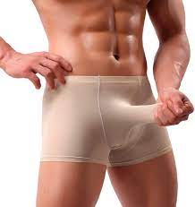 DYGUYTH Men's Boxer Briefs Solid Mens Elephant Nose Bulge Briefs Pouch  Trunks T Lingerie Underpants Shorts Panties Khaki at Amazon Men's Clothing  store