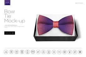 Bow Tie Mock Up Mockup Bows Tie