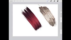 How To Colour Hair Using Procreate App Youtube Digital Painting Tutorials How To Draw Hair Painting Tutorial