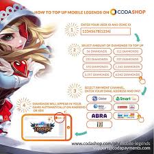 Buy free fire diamonds online with no credit card! Codashop Mobile Legends Mobile Legends Legend Legend Games