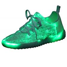Led Light Up Running Shoes Men Usb Charging Flashing Sneakers White Cw189hr9nit