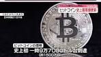 価格上昇が続く暗号資産「ビットコイン」が日本時間21日午後、史上 ...